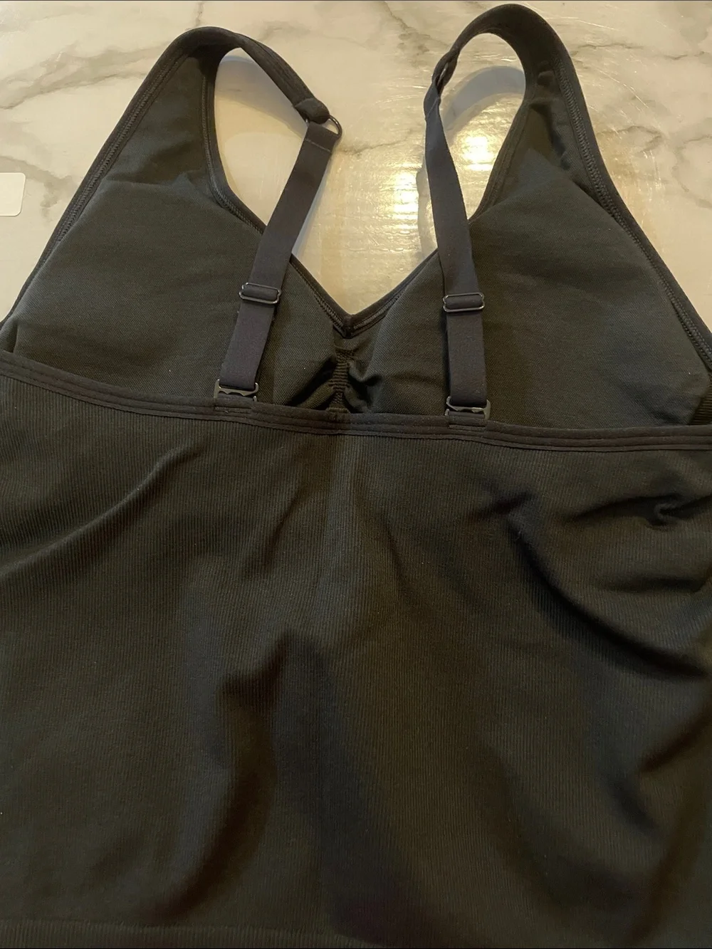 Gymshark black longline